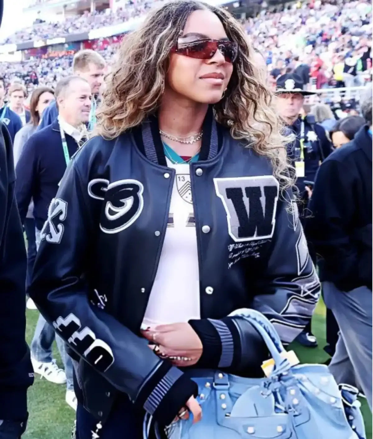 Blue Ivy Carter Super Bowl LX Varsity Jacket