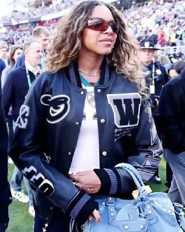 Blue Ivy Carter Super Bowl LX Varsity Jacket