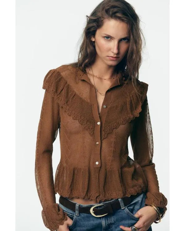 Bold And The Beautiful 2026 Laneya Grace Pointelle Jacket