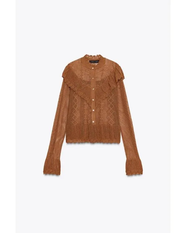 Bold And The Beautiful 2026 Laneya Grace Pointelle Jacket