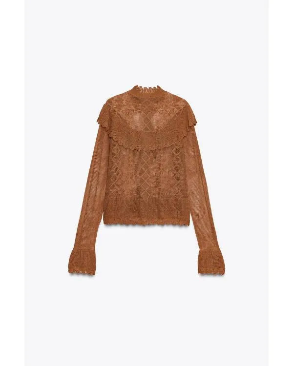 Bold And The Beautiful 2026 Laneya Grace Pointelle Jacket