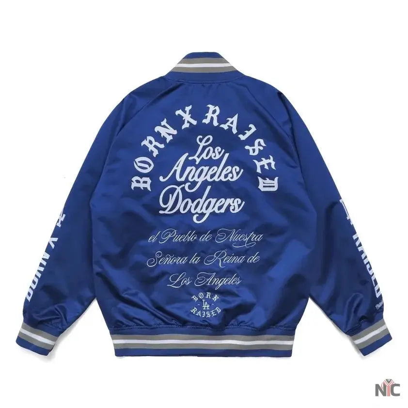 Born X Raised Dodgers Jacket Clanton Jacket