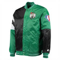 Boston Celtics 75th Anniversary Leader Color Block Satin Jacket