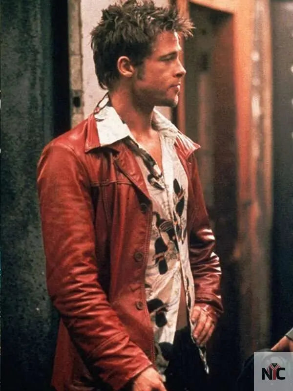 Brad Pitt Fight Club Jacket Clanton Jacket