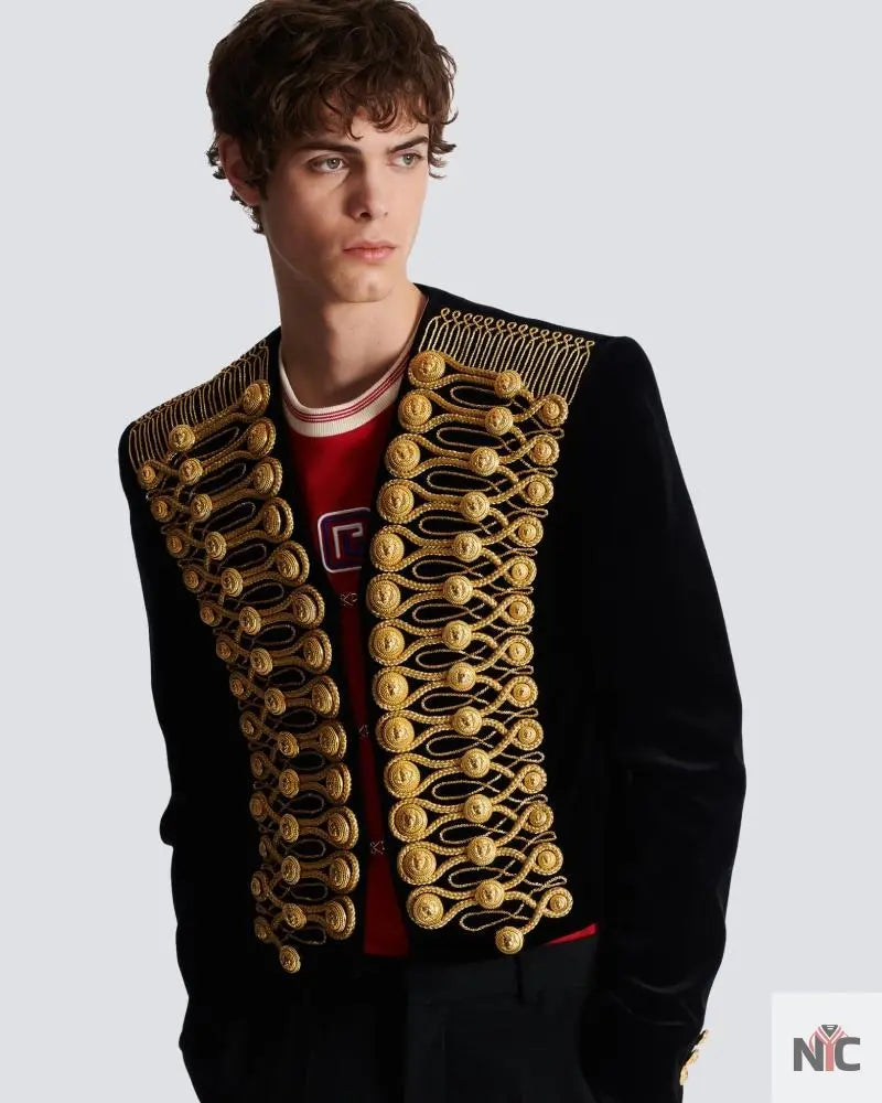 Brandenburg Jacket With Embroidery Clanton Jacket