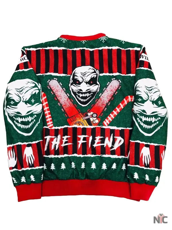 Bray Wyatt Christmas Sweater Clanton Jacket