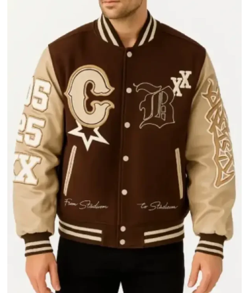 Breezy Bowl XX Letterman Varsity Jacket USA Jackets