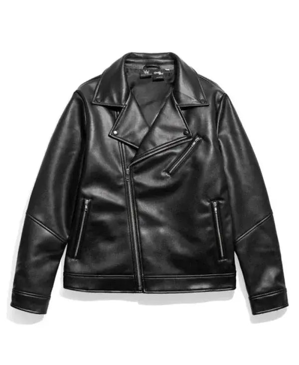Bret Hart Hitman Hart Foundation 1997 Biker Jacket WorthVee