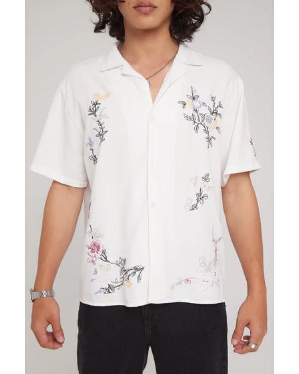 Neighbours 2025 Xavier Molyneux White Resort Shirt Clanton Jacket