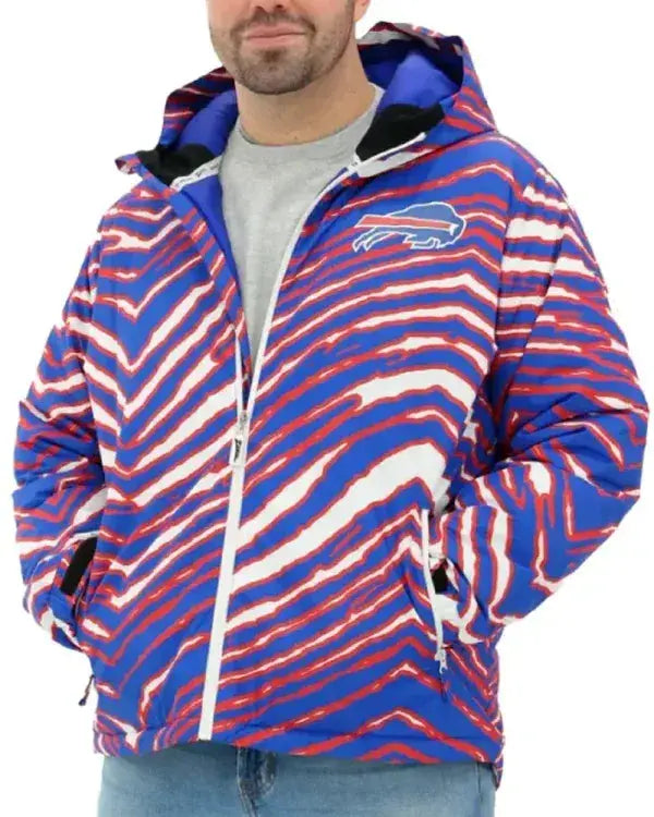 Buffalo Bills Zebra Snow Jacket WorthVee