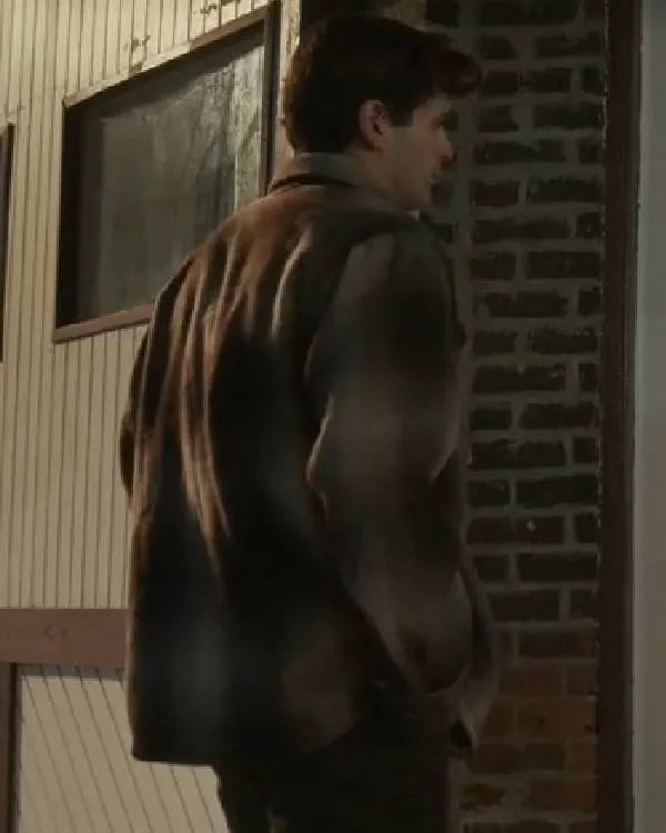 Bulls 2026 Meir Steinberg Brown Plaid Shirt Jacket