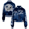 By Way of Dallas Varsity Jacket Clanton Jacket