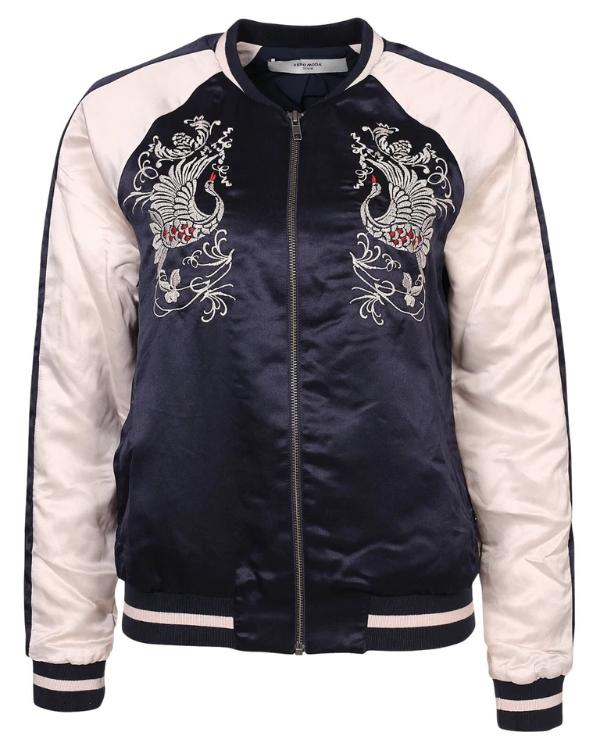 CBS Mornings 2025 Dana Jacobson Embroidered Bomber Jacket