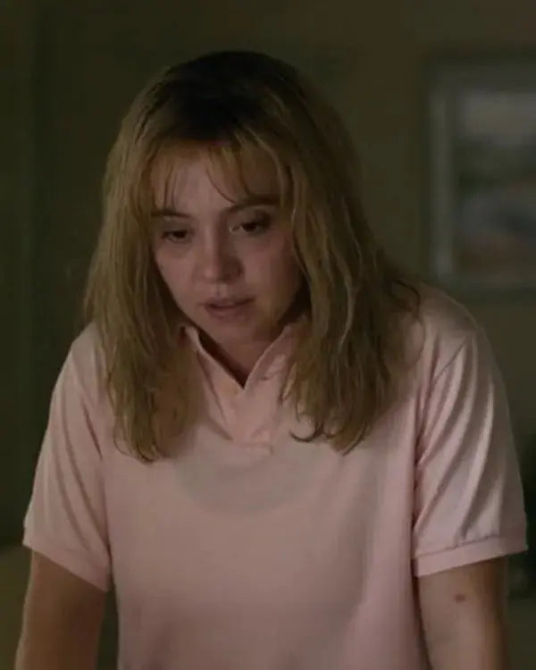 CHRISTY Sydney Sweeney Pink Polo Shirt WorthVee