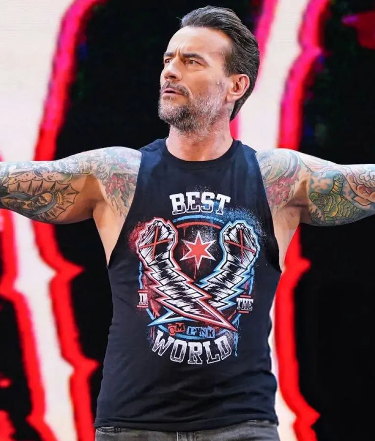 CM Punk SmackDown Best World Tank Top