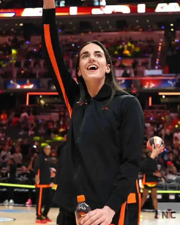 Caitlin Clark AT&T WNBA All-Star Game 2025 Jacket Clanton Jacket