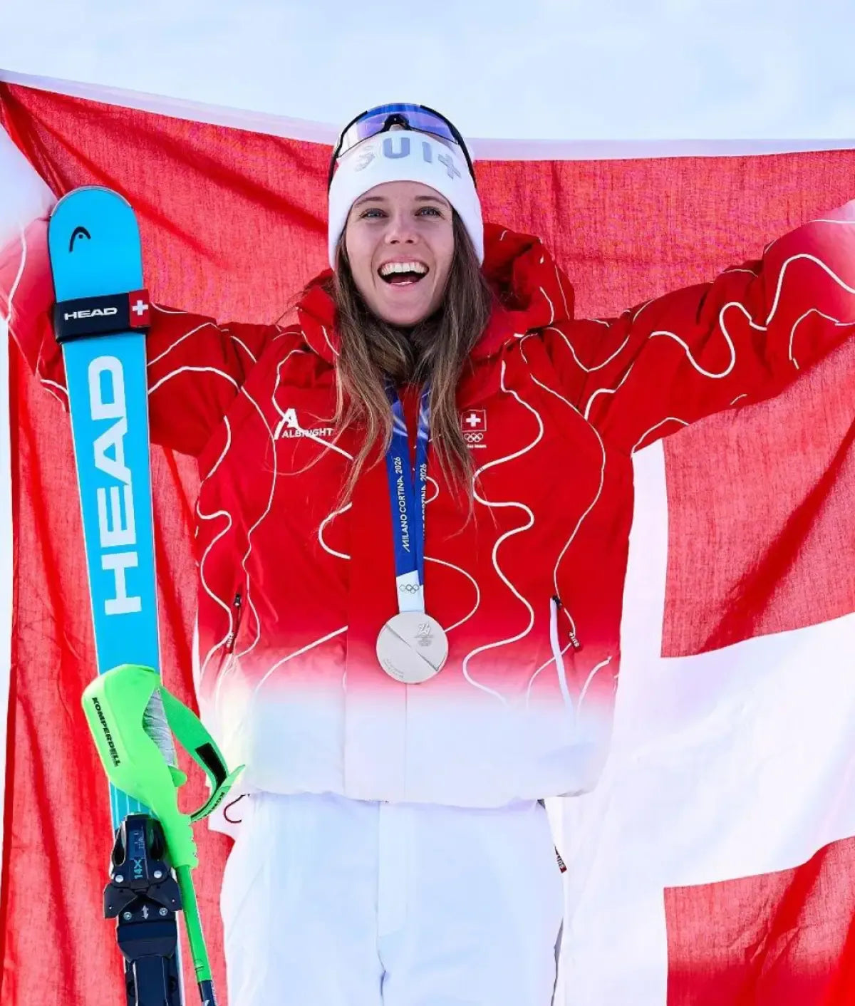 Camille Rast 2026 Milano Cortina Winter Olympics Jacket