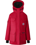 Canada Goose Fence Red Hooded Jacket WorthVee