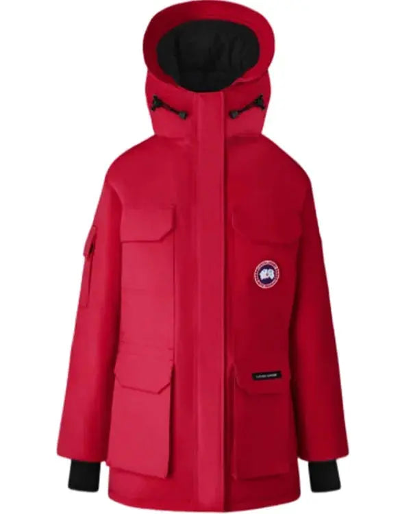 Canada Goose Fence Red Hooded Jacket WorthVee