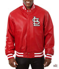 Cardinals St Louis Red Varsity Jacket Clanton Jacket