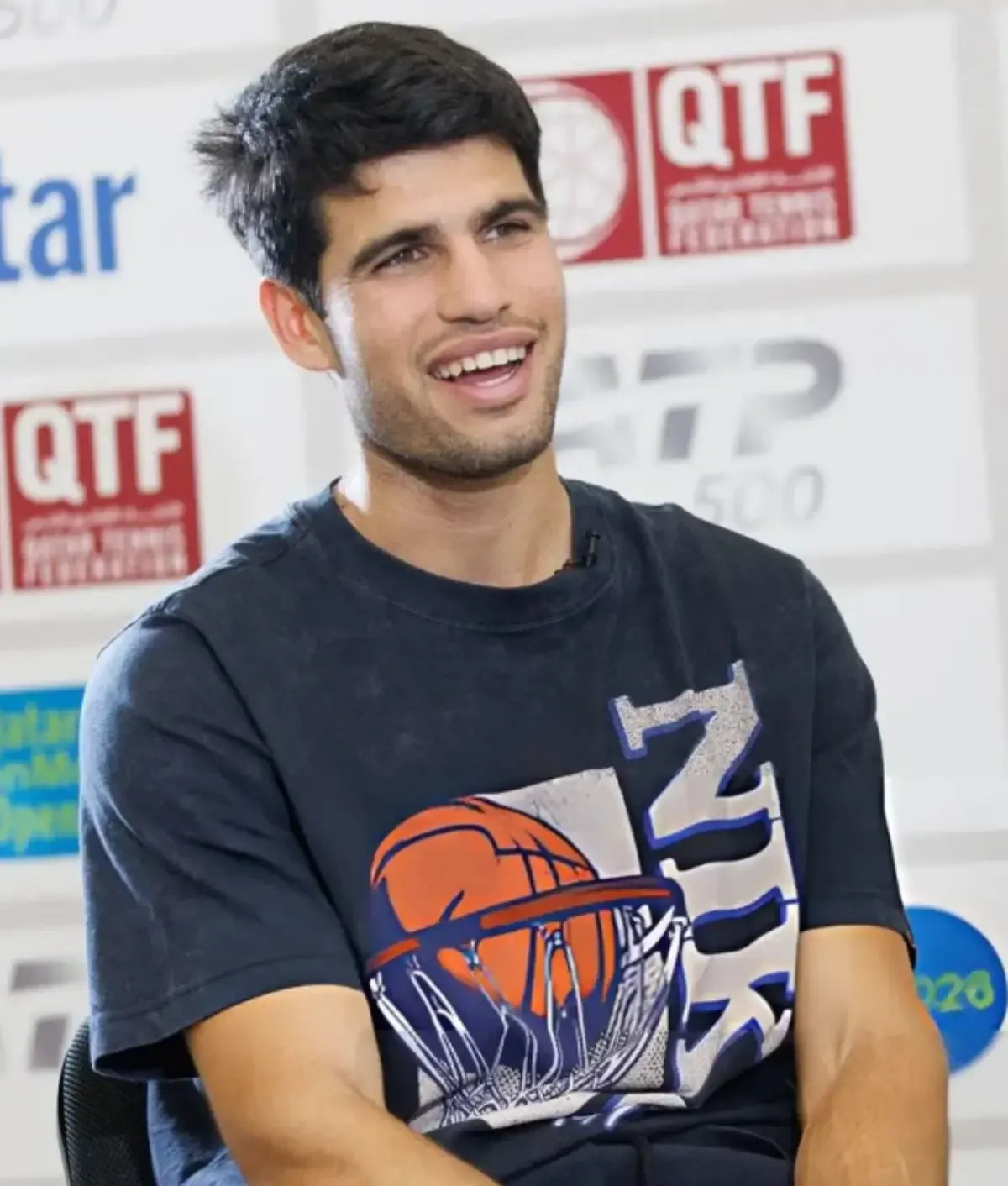 Carlos Alcaraz Qatar ExxonMobil Open T-Shirt