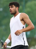 Carlos Alcaraz Training Session 2025 White Tank Top WorthVee
