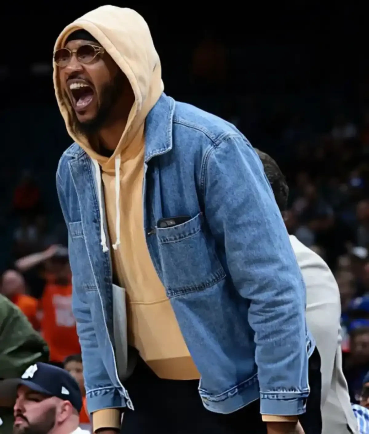 Carmelo Anthony 2025 Players Era Tournament Denim Jacket