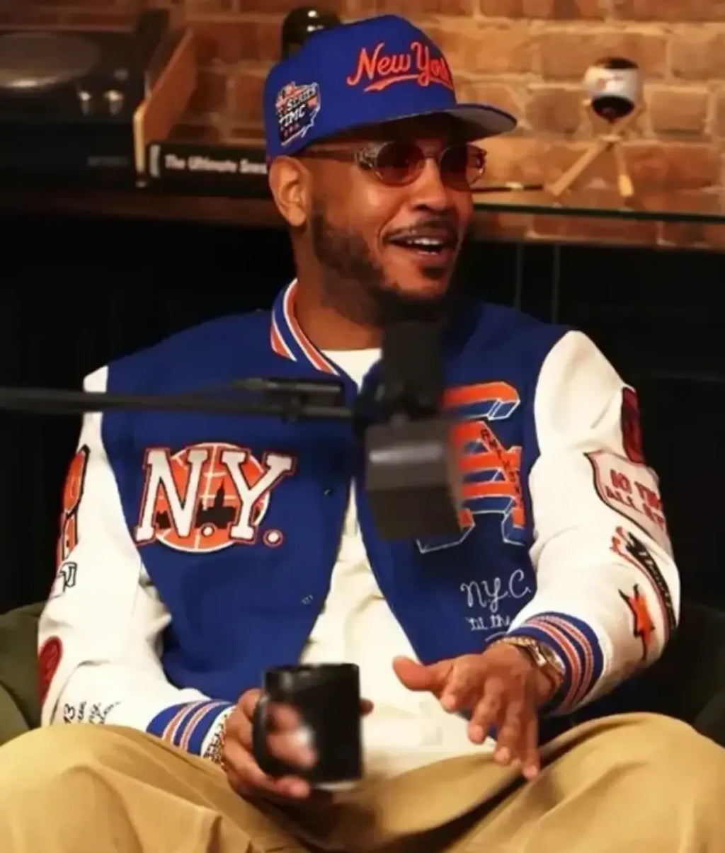 Carmelo x NYC Varsity Jacket