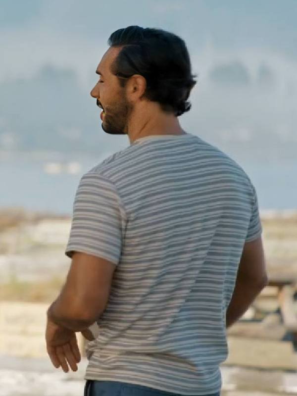 Catch of the Day 2025 Michael Rady Striped T-Shirt WorthVee