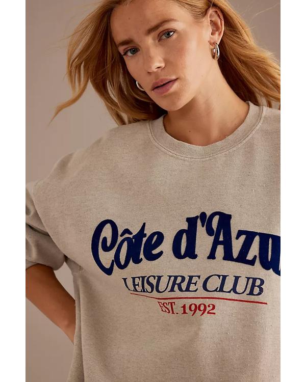 My Oxford Year 2025 Poppy Gilbert Crewneck Sweatshirt Clanton Jacket