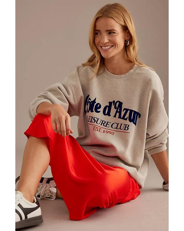 My Oxford Year 2025 Poppy Gilbert Crewneck Sweatshirt Clanton Jacket
