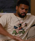 Celebrity Bear Hunt S01 Kola Bird And Butterfly Print Tee