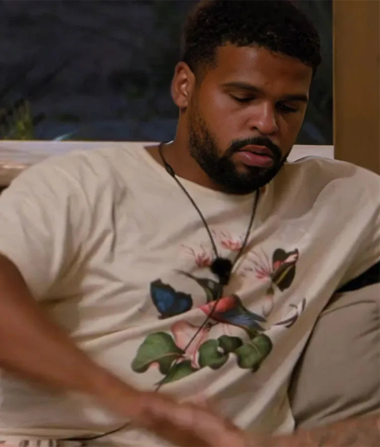 Celebrity Bear Hunt S01 Kola Bird And Butterfly Print Tee