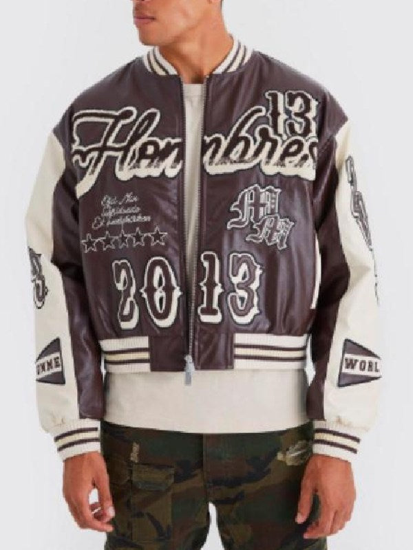 Celebs Go Dating S14 Louis Russell Varsity Jacket WorthVee