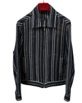 Chad Powers Glen Powell Striped Shirt