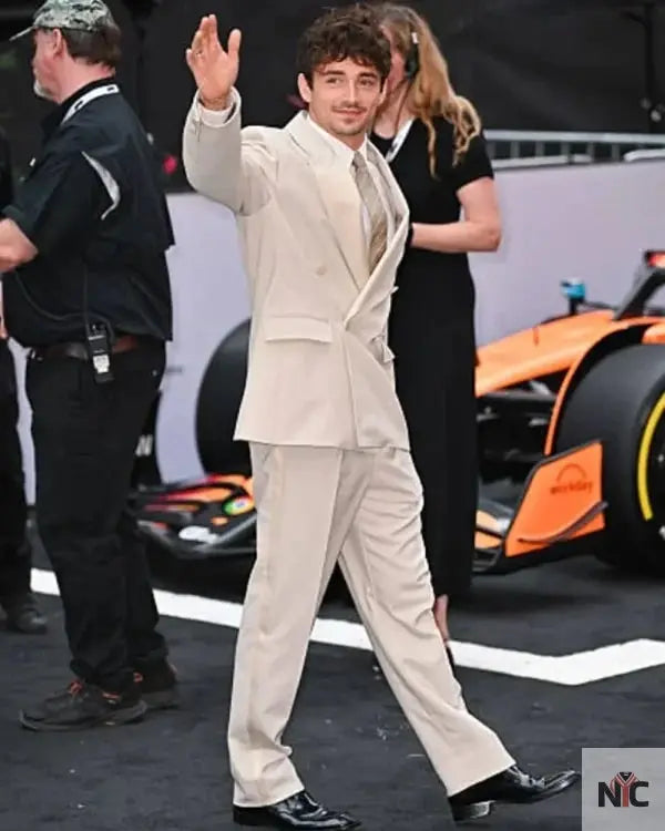 Charles Leclerc F1 World Premiere Blazer Clanton Jacket