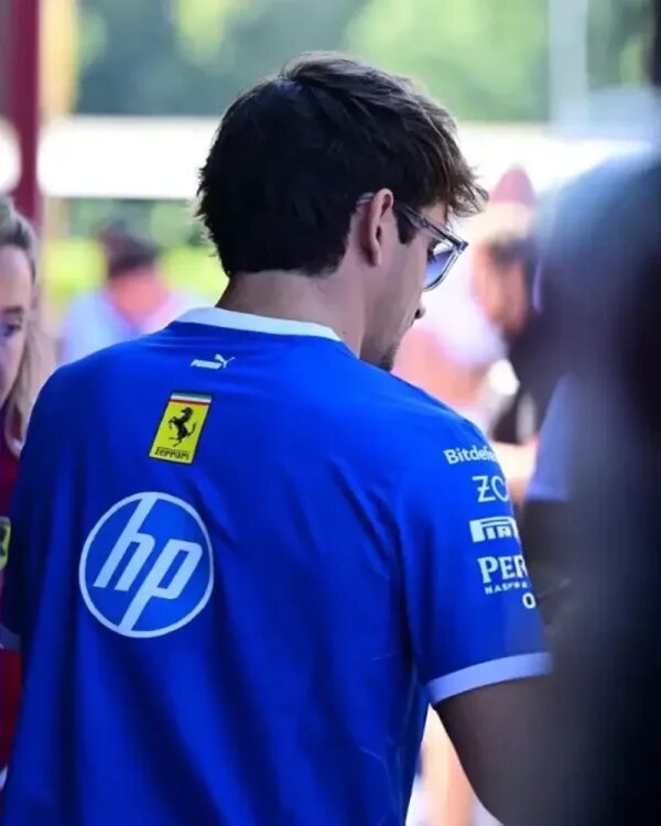 Charles Leclerc F1 Grand Prix Of Italy Blue T-shirt WorthVee