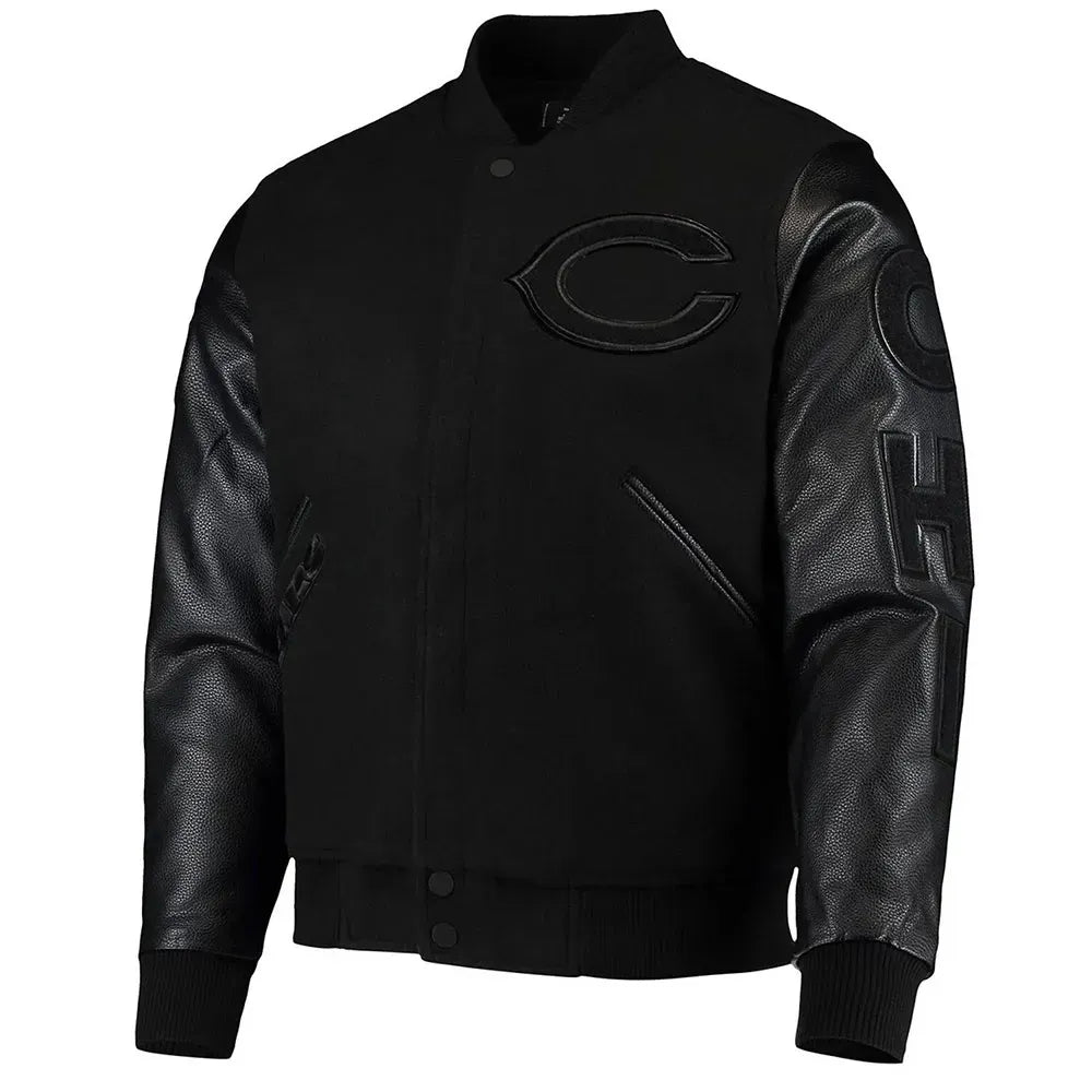 Chicago Bears Logo Varsity Jacket