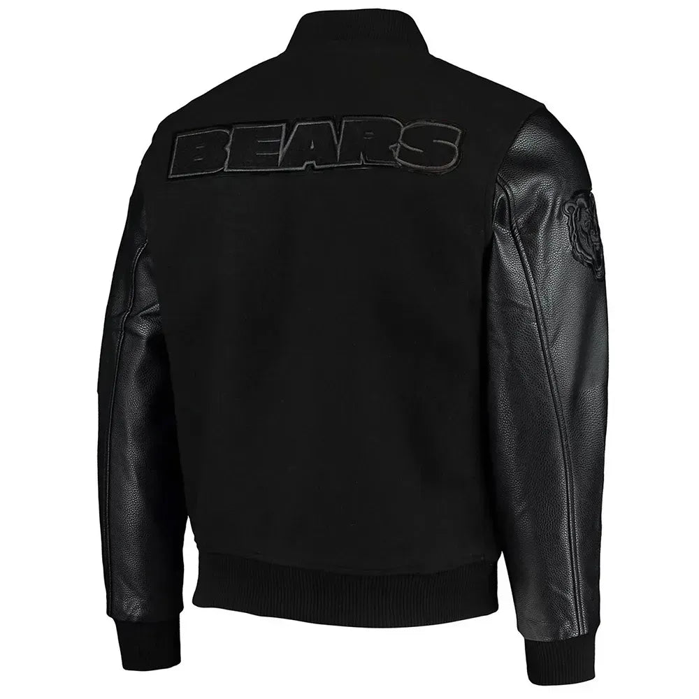 Chicago Bears Logo Varsity Jacket
