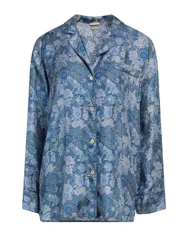 Murder In A Small Town Marcia Gay Harden Floral Print Shirt