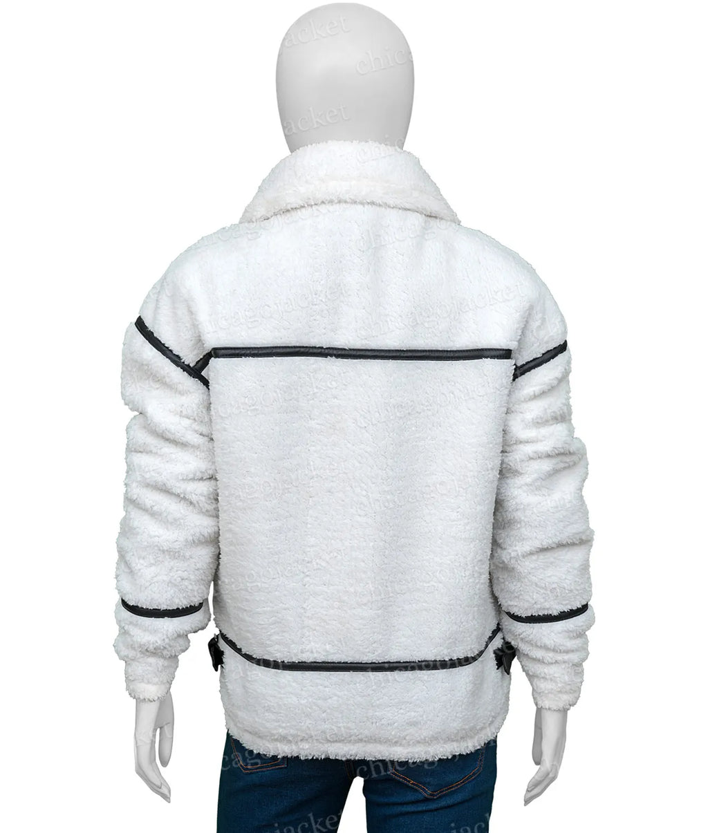 Christina In The Country S02 Christina Hall White Sherpa Jacket