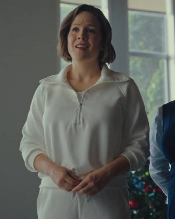 Christmas Above the Clouds Erin Krakow White Sweatshirt