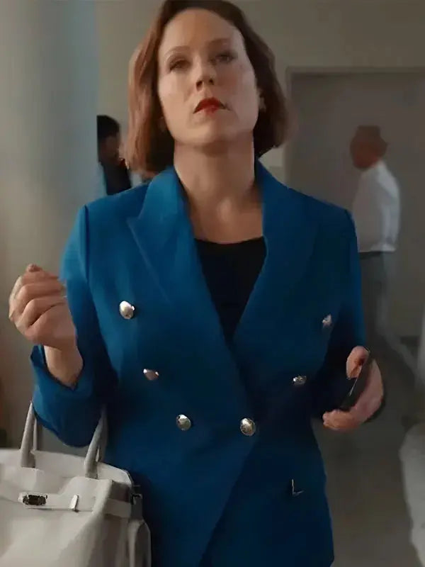 Christmas Above the Clouds 2025 Erin Krakow Blue Blazer WorthVee