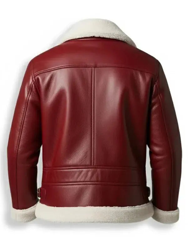 Christmas Santa Shearling Jacket – Festive Winter Style WorthVee