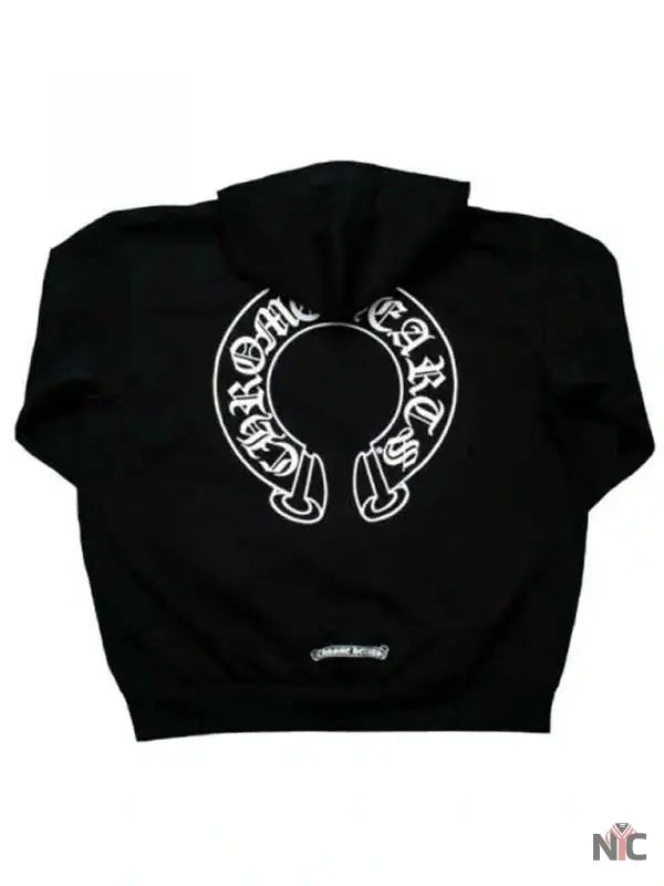 Chrome Hearts Black Fleece Hoodie Clanton Jacket