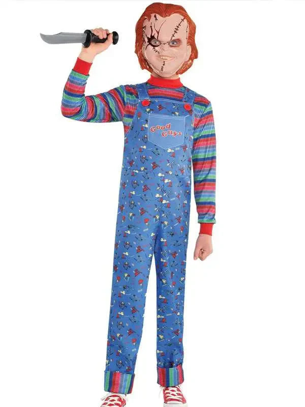 Chucky Costume Jumpsuit Shopotiny