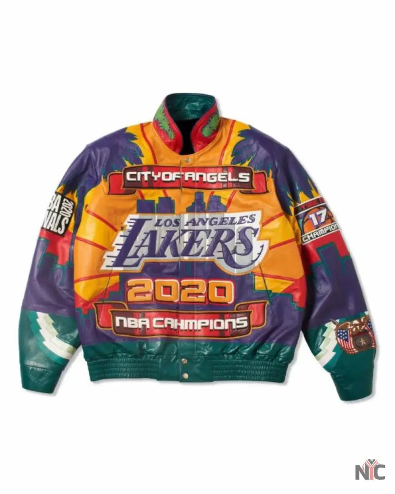 City Of Angels Los Angeles Lakers Championship Jacket Clanton Jacket
