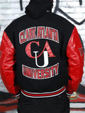 Clark Atlanta University Black Wool Varsity Jacket WorthVee