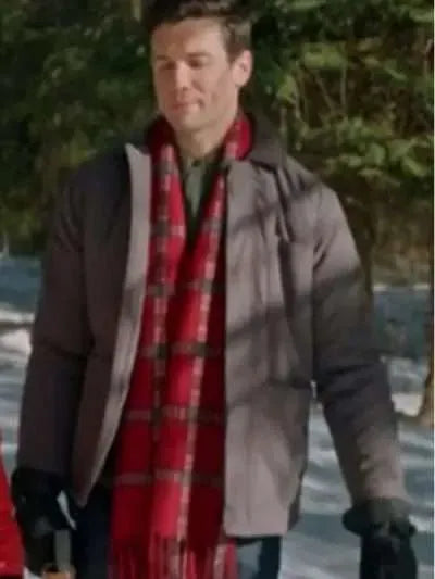 Clayton James The Christmas Retreat Grey Jacket