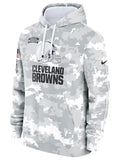 Cleveland Browns Salute To Service Camo 2024 Hoodie